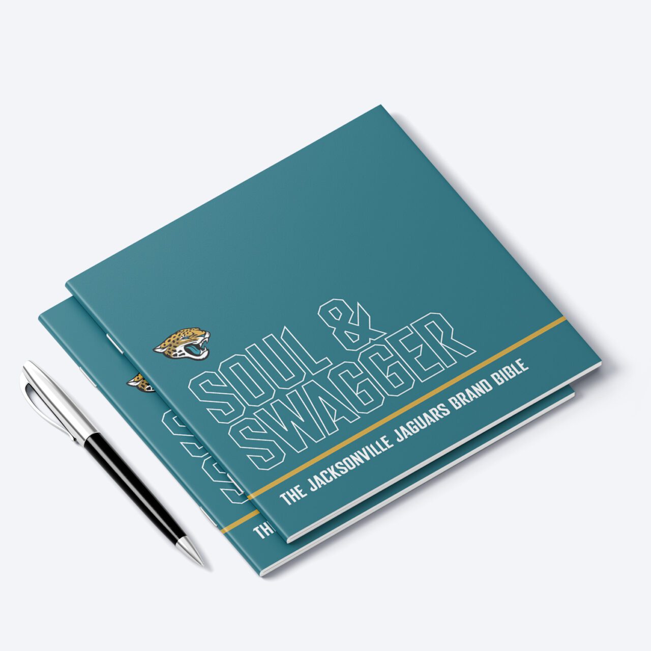 Jaguars branding for Soul and Swagger booklet