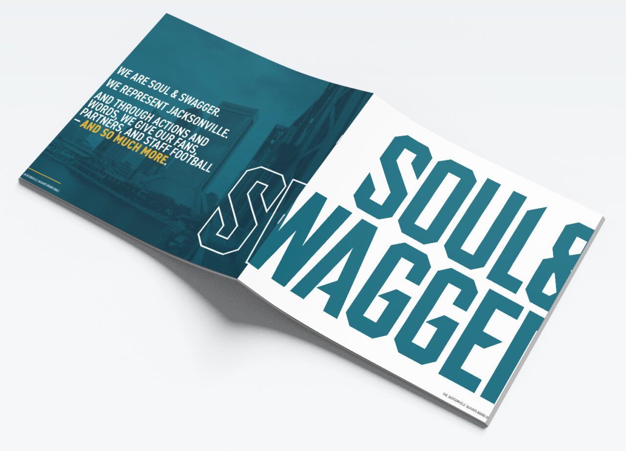 Jaguars Soul Swagger booklet of two pages