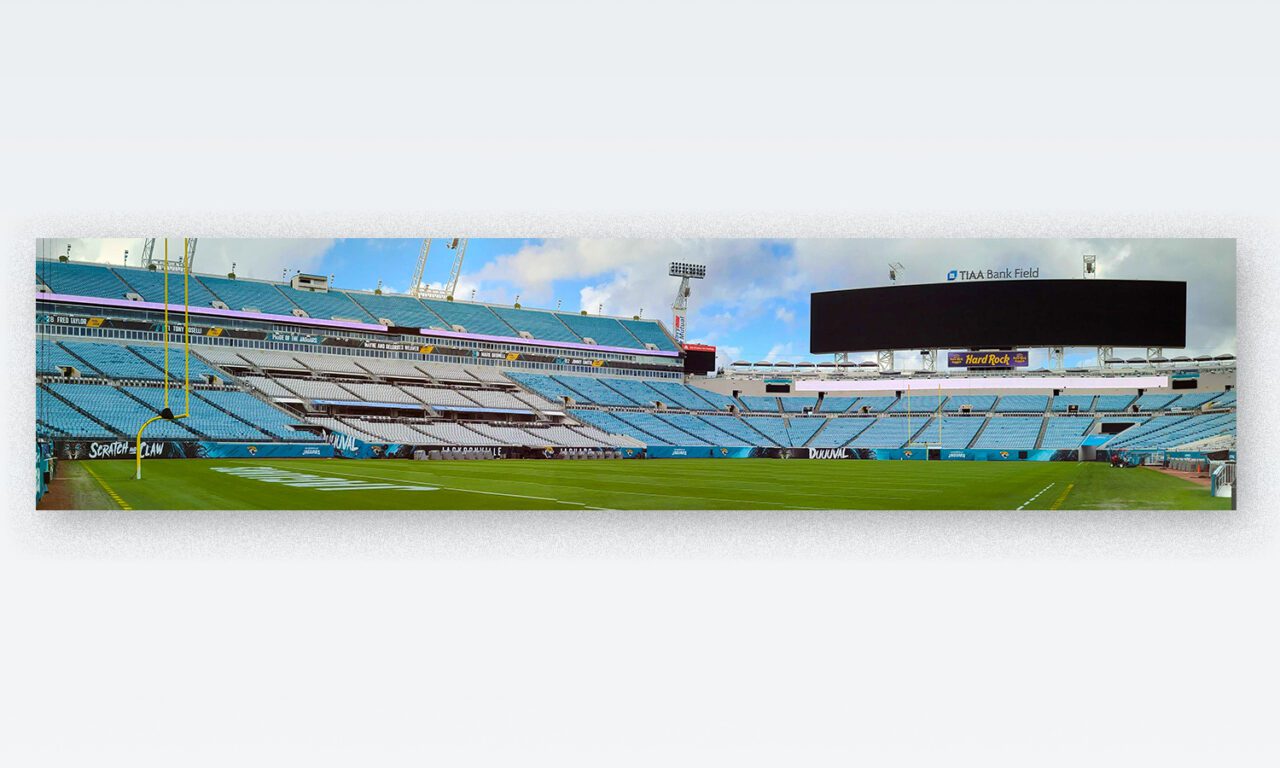 Panoramic view of Jaguars stadium designs