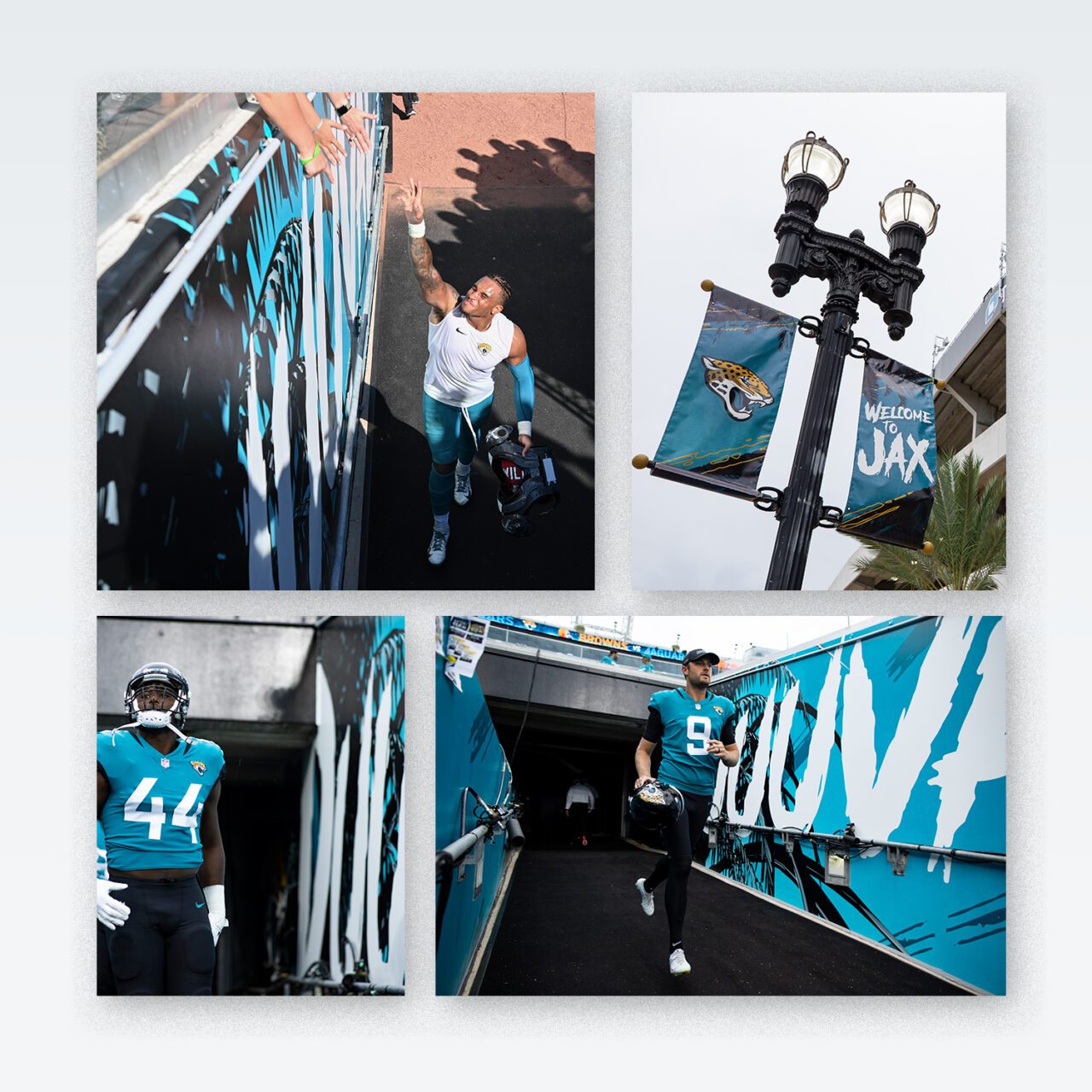 Jacksonville Jaguars collection of signage designs