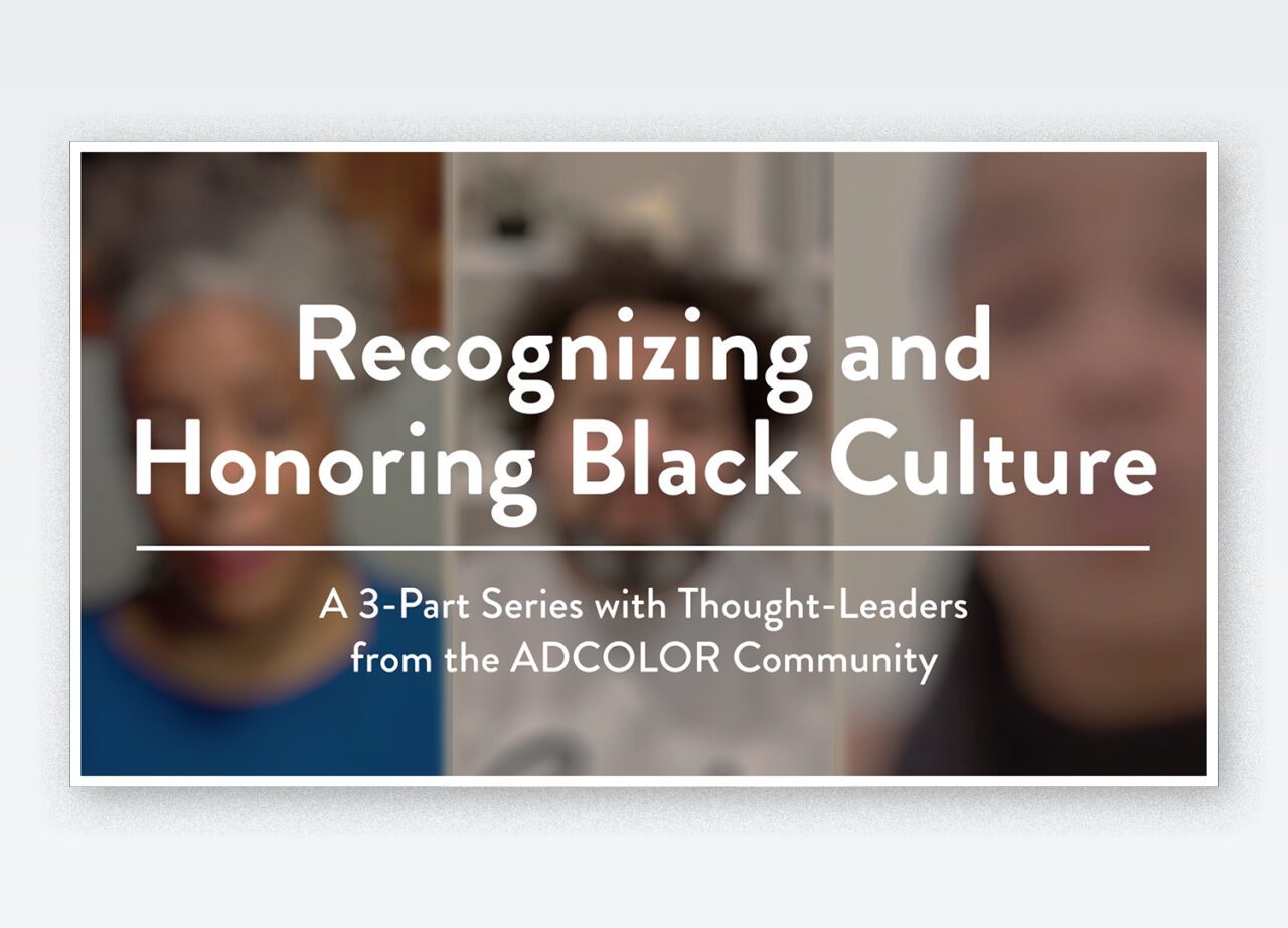 Screenshot from the first video of ADCOLOR Meta