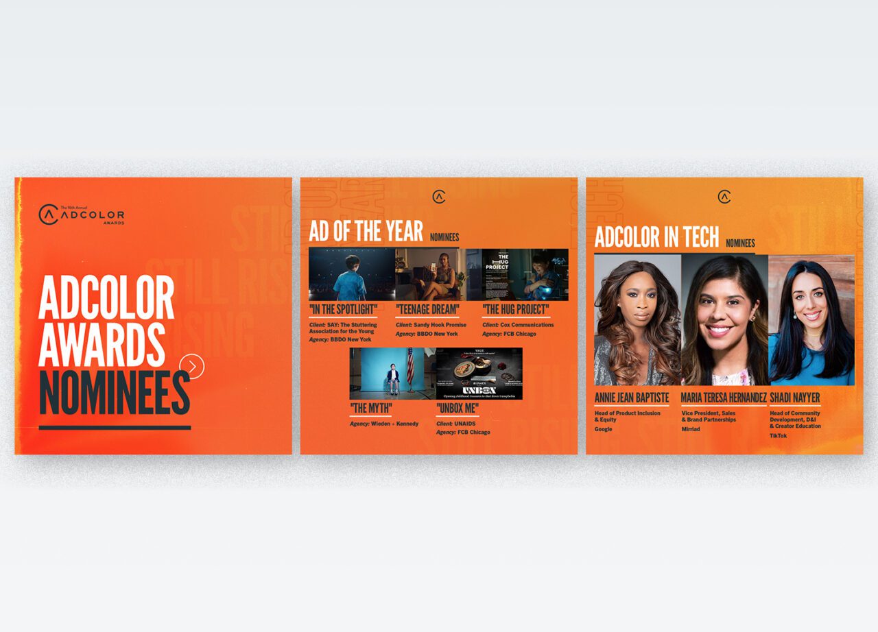ADCOLOR Conference awards nomination post
