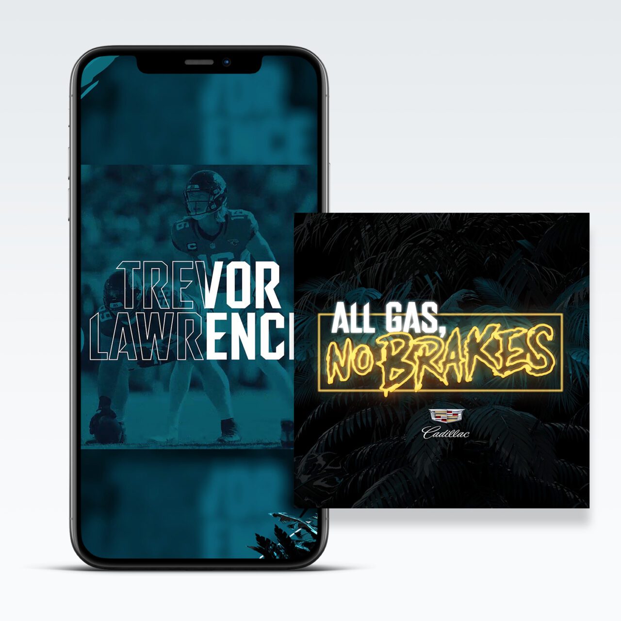Screenshot of All Gas No Brakes for Jaguars Social Media